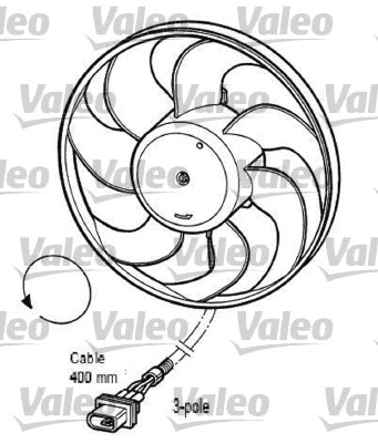 Fan, engine cooling (696033)