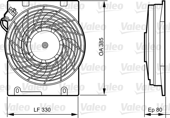 Fan, engine cooling (696355)