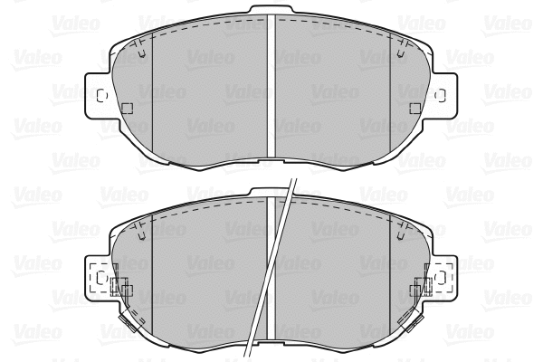 Brake Pad Set, disc brake (601023)