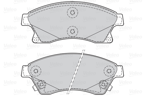 Brake Pad Set, disc brake (670071)