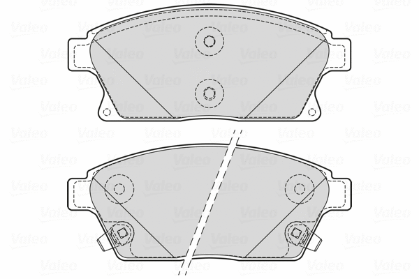 Brake Pad Set, disc brake (601705)