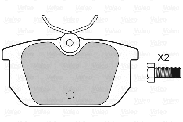 Brake Pad Set, disc brake (598142)