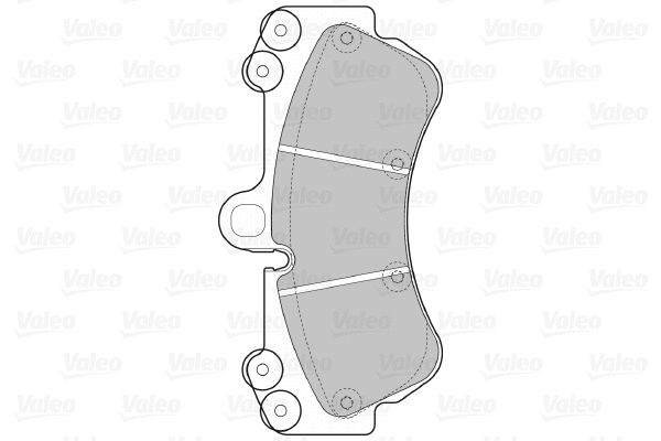 Brake Pad Set, disc brake (598655)