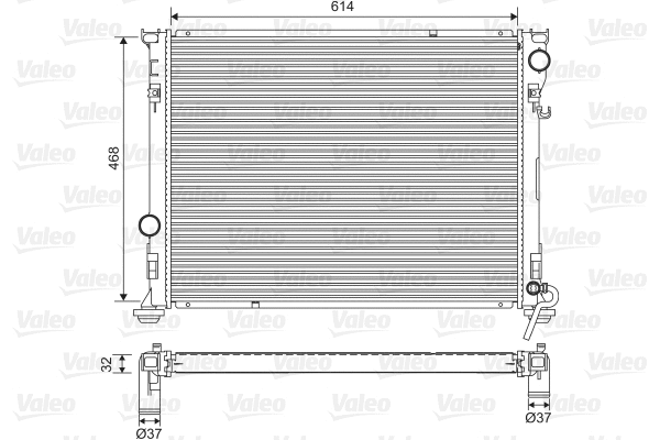 Radiator, engine cooling (701562)