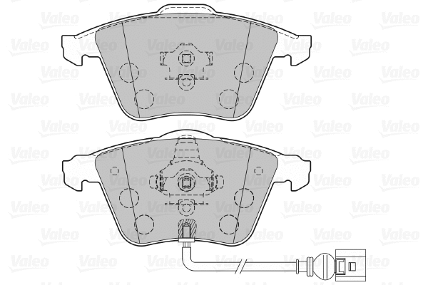 Brake Pad Set, disc brake (301863)
