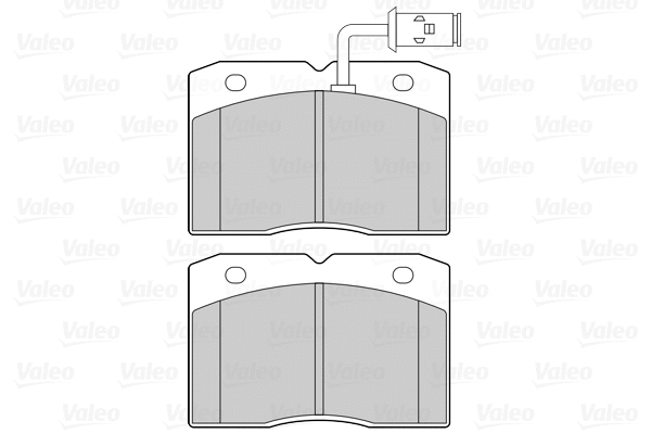 Brake Pad Set, disc brake (302293)