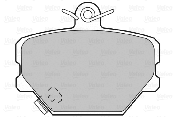 Brake Pad Set, disc brake (598329)