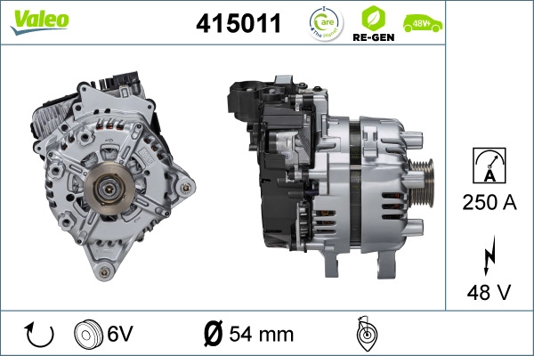 Alternator, starter (415011)