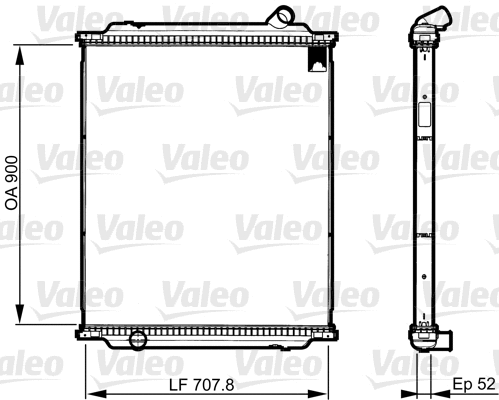 Core, radiator (733519)