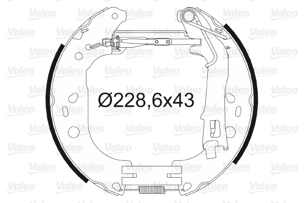 Brake Shoe Set (554890)