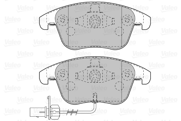 Brake Pad Set, disc brake (670996)
