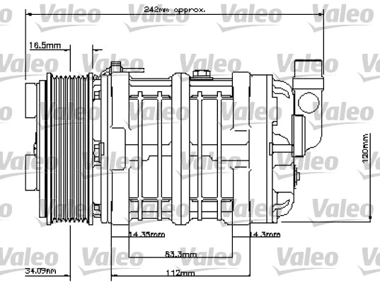 Compressor, air conditioning (815811)
