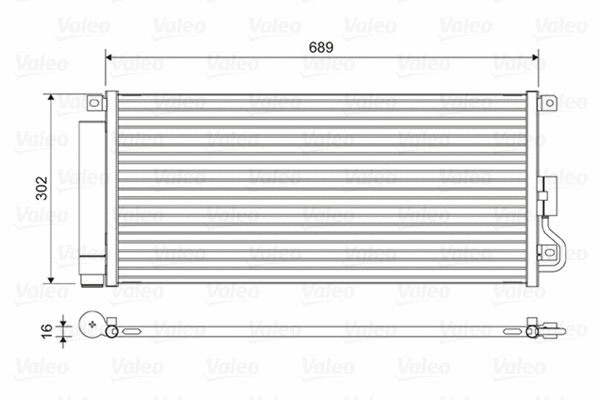Condenser, air conditioning (822592)