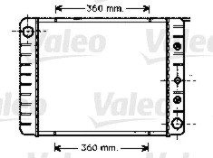 Radiator, engine cooling (734511)