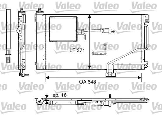 Condenser, air conditioning (817849)