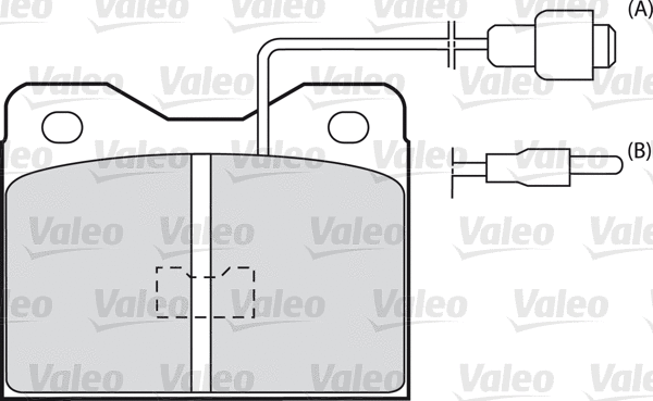 Brake Pad Set, disc brake (598375)