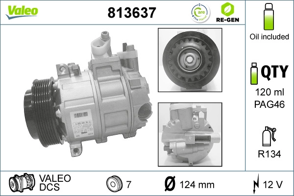 Compressor, air conditioning (813637)