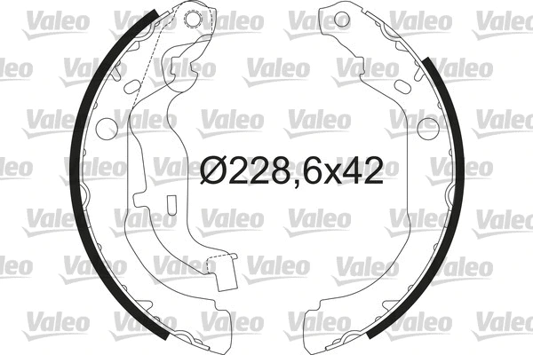 Brake Shoe Set (564210)