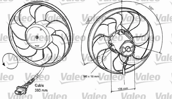 Fan, engine cooling (698372)
