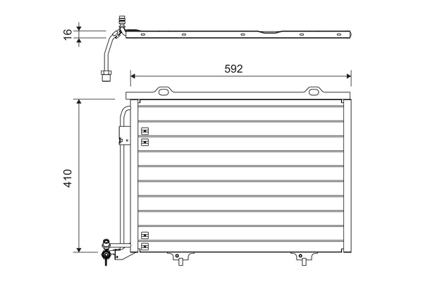 Condenser, air conditioning (817562)