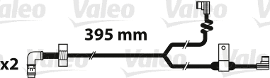 Warning Contact, brake pad wear (882318)
