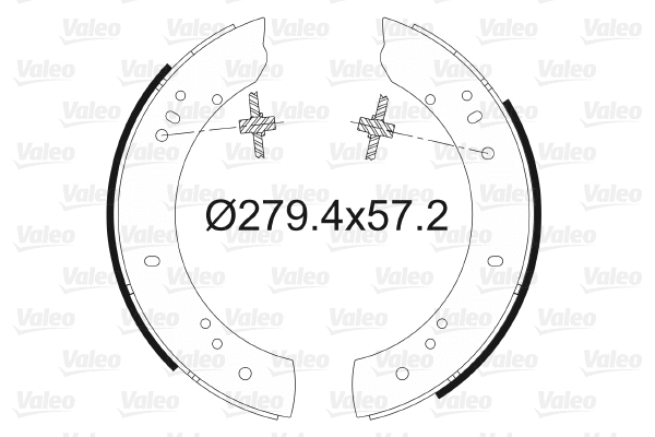 Brake Shoe Set (562035)