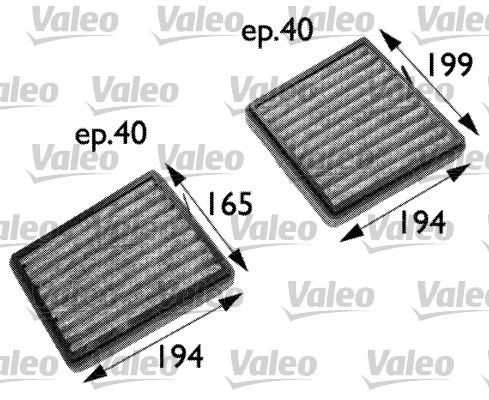 Filter, cabin air (698742)