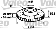 Brake Disc (186289)