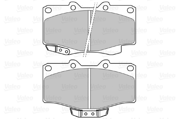 Brake Pad Set, disc brake (598897)