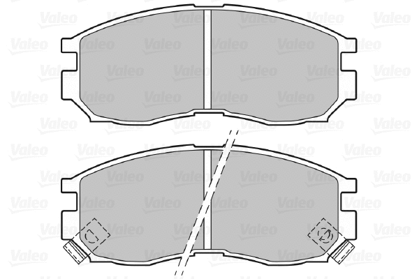 Brake Pad Set, disc brake (598625)