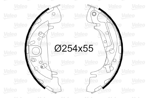 Brake Shoe Set (564056)