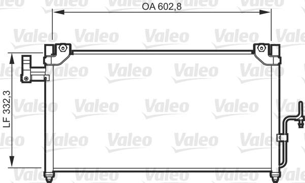 Condenser, air conditioning (818086)