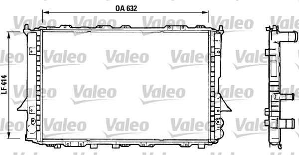 Radiator, engine cooling (730361)