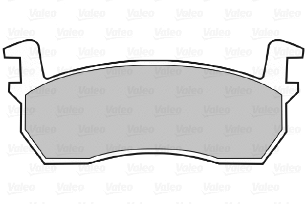 Brake Pad Set, disc brake (598384)