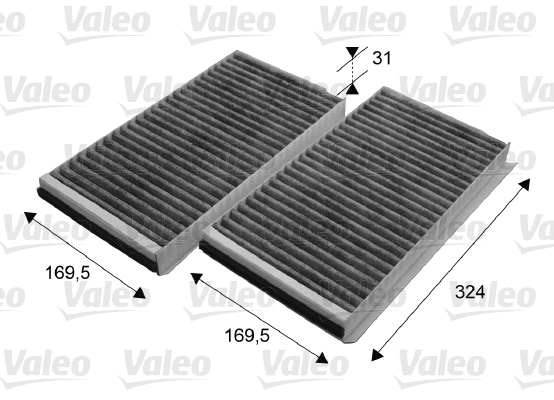 Filter, cabin air (698864)