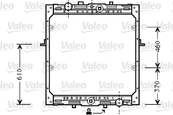 Radiator, engine cooling (731929)