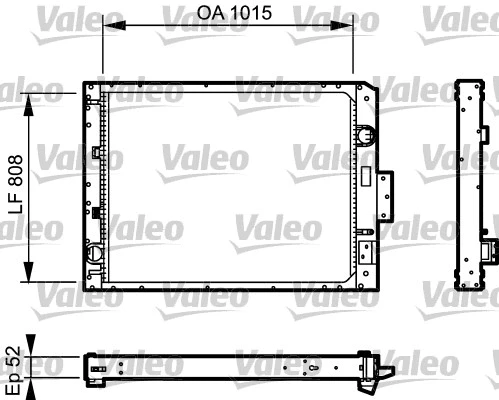 Radiator, engine cooling (733479)