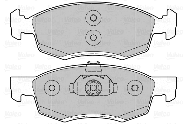Brake Pad Set, disc brake (601017)