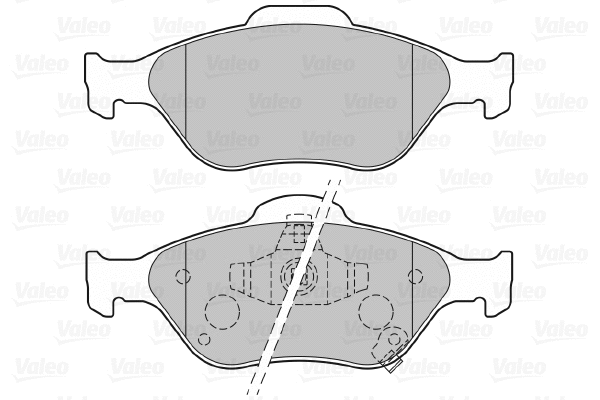 Brake Pad Set, disc brake (301076)