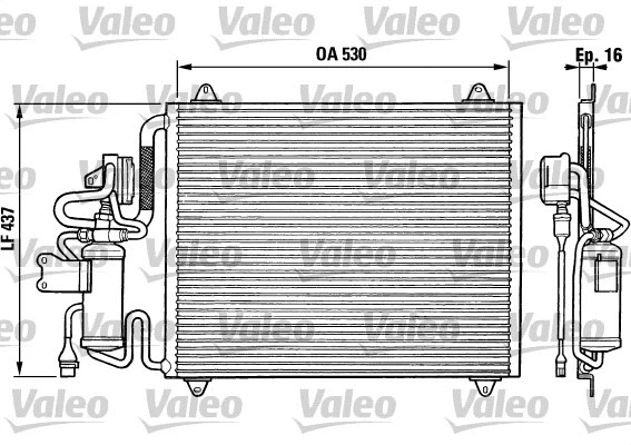 Condenser, air conditioning (816865)