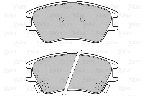 Brake Pad Set, disc brake (598708)