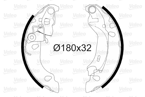 Brake Shoe Set (564081)