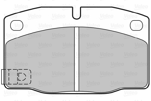 Brake Pad Set, disc brake (598182)