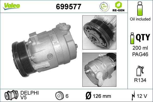 Compressor, air conditioning (699577)