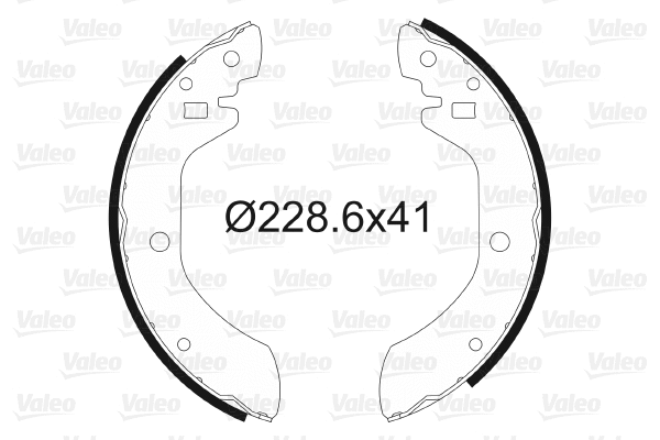 Brake Shoe Set (562021)