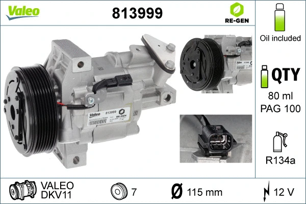 Compressor, air conditioning (813999)