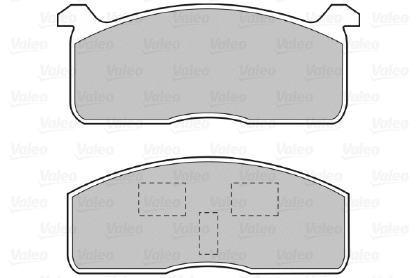 Brake Pad Set, disc brake (598614)