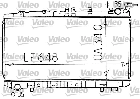 Radiator, engine cooling (731192)
