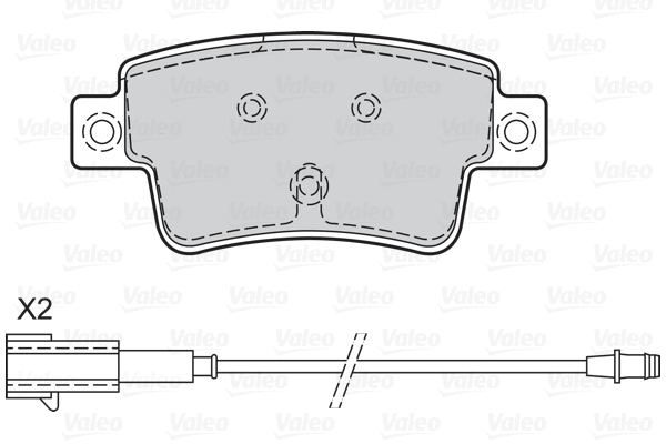 Brake Pad Set, disc brake (302127)