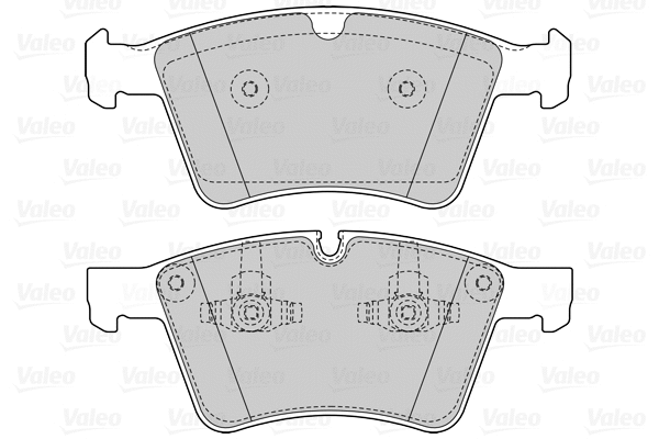 Brake Pad Set, disc brake (601537)